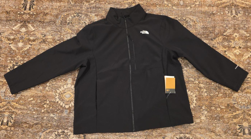 The North Face Apex Bionic 3 Men's Big 2X Black NWT WindWall Soft Shell Jacket